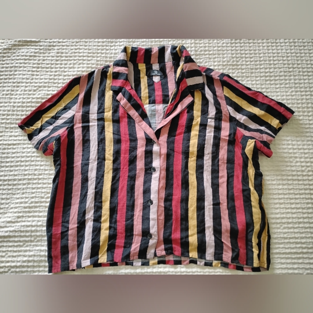 Volcom Multicolor Striped Shirt